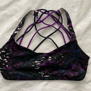Lululemon multi color sports bra